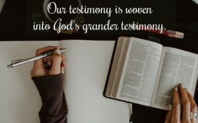 God’s Grander Testimony