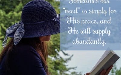 An Abundant Supply of Peace
